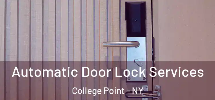 Automatic Door Lock Services College Point - NY