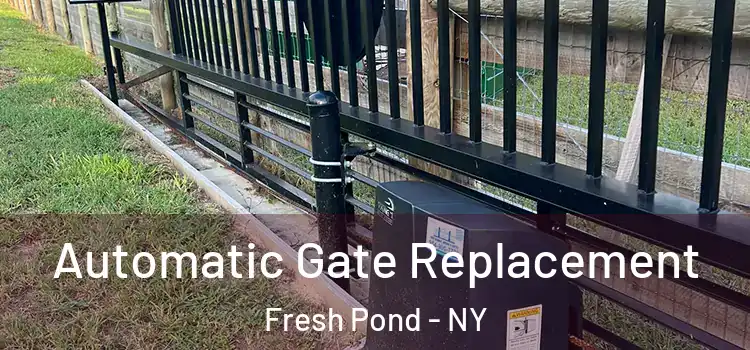 Automatic Gate Replacement Fresh Pond - NY
