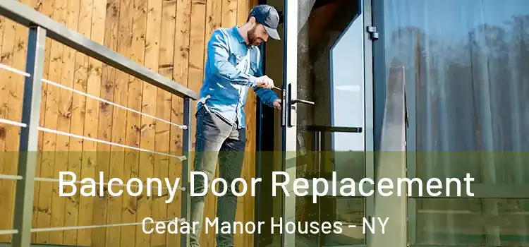  Balcony Door Replacement Cedar Manor Houses - NY