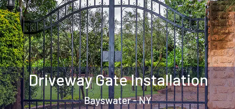  Driveway Gate Installation Bayswater - NY