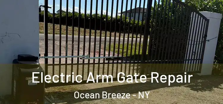 Electric Arm Gate Repair Ocean Breeze - NY