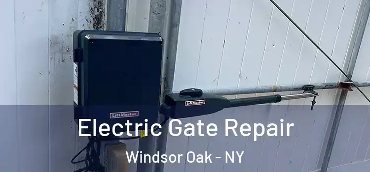 Electric Gate Repair Windsor Oak - NY
