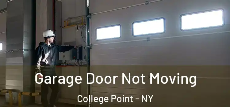  Garage Door Not Moving College Point - NY