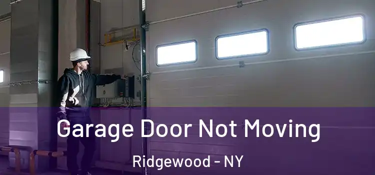  Garage Door Not Moving Ridgewood - NY