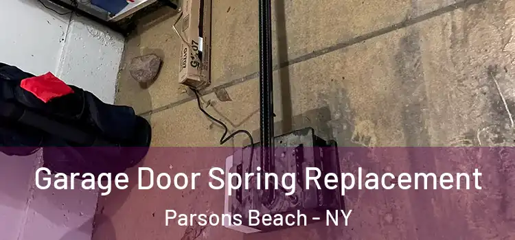  Garage Door Spring Replacement Parsons Beach - NY