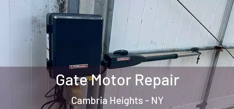 Gate Motor Repair Cambria Heights - NY