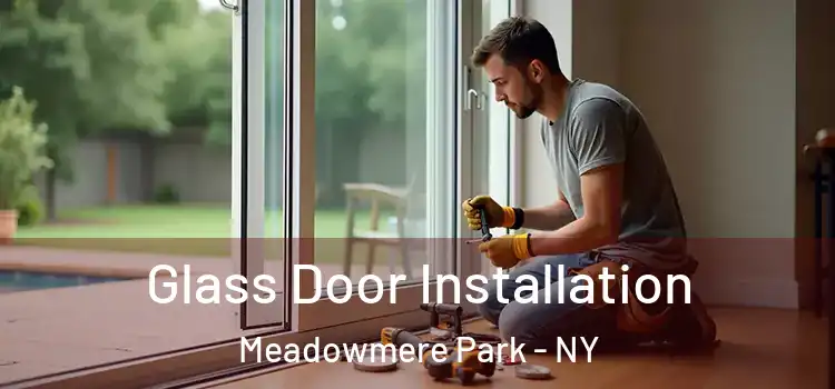  Glass Door Installation Meadowmere Park - NY