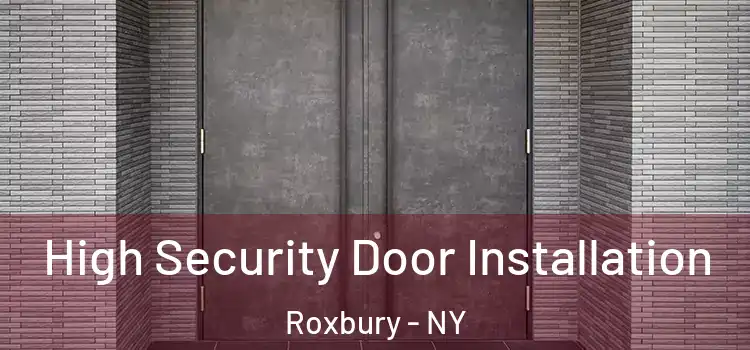 High Security Door Installation Roxbury - NY