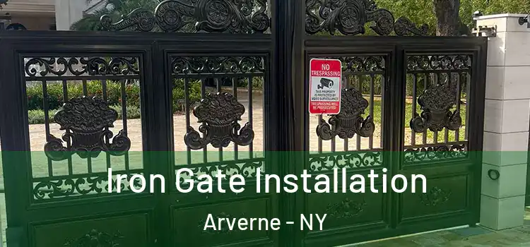  Iron Gate Installation Arverne - NY