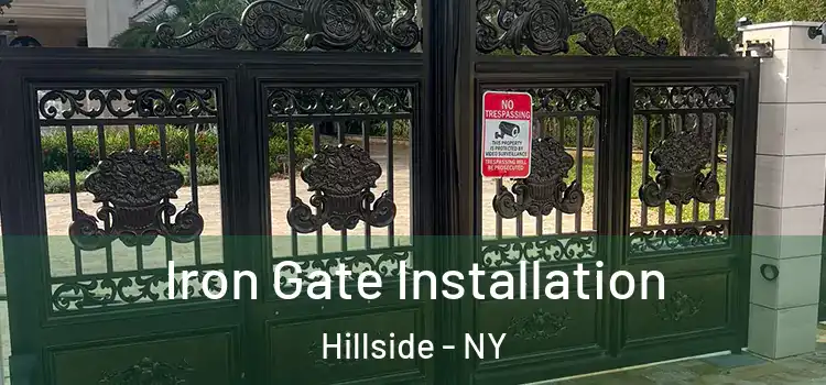 Iron Gate Installation Hillside - NY