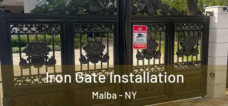 Iron Gate Installation Malba - NY