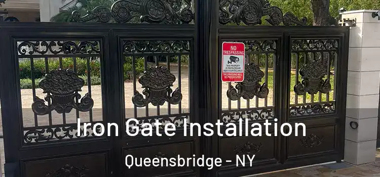 Iron Gate Installation Queensbridge - NY
