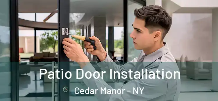  Patio Door Installation Cedar Manor - NY