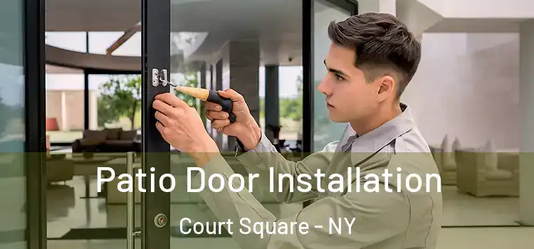 Patio Door Installation Court Square - NY