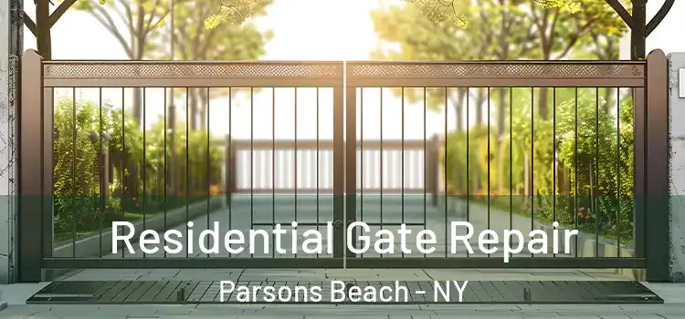 Residential Gate Repair Parsons Beach - NY