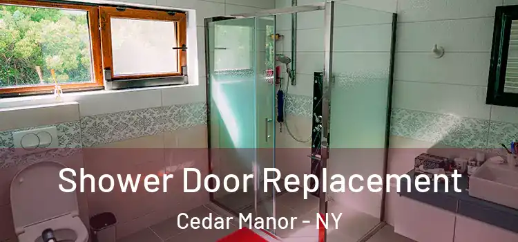  Shower Door Replacement Cedar Manor - NY
