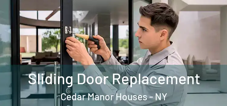 Sliding Door Replacement Cedar Manor Houses - NY