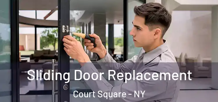  Sliding Door Replacement Court Square - NY