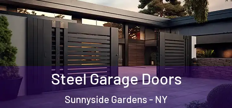  Steel Garage Doors Sunnyside Gardens - NY