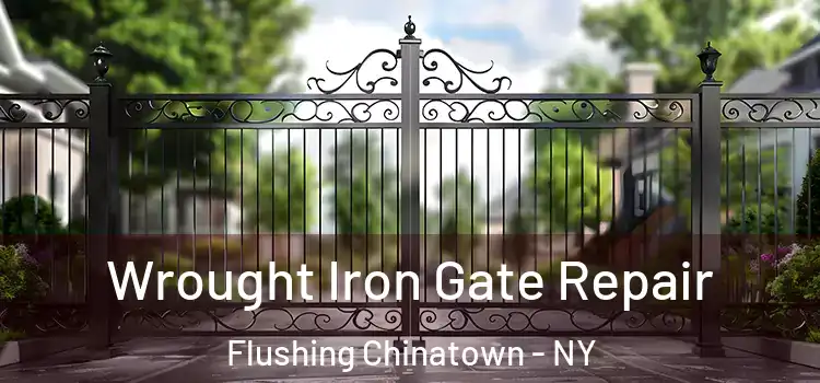 Wrought Iron Gate Repair Flushing Chinatown - NY